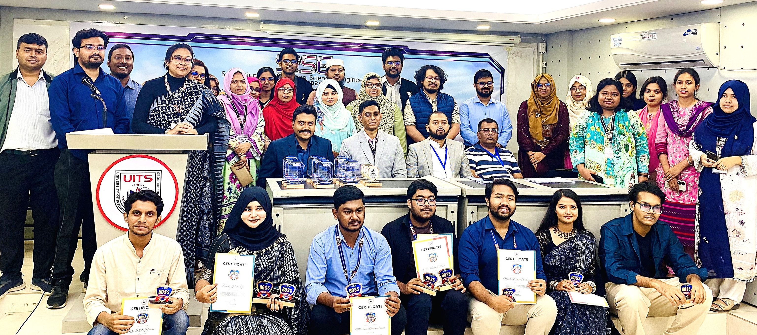 ইউনিভার্সিটি অব ইনফরমেশন টেকনোলজি অ্যান্ড সায়েন্সেস -এর কম্পিউটার সায়েন্স অ্যান্ড ইঞ্জিনিয়ারিং বিভাগের উদ্যোগে অনুষ্ঠিত হয়েছে Symposium on Information Science & Engineering (SISE) – Spring 2026